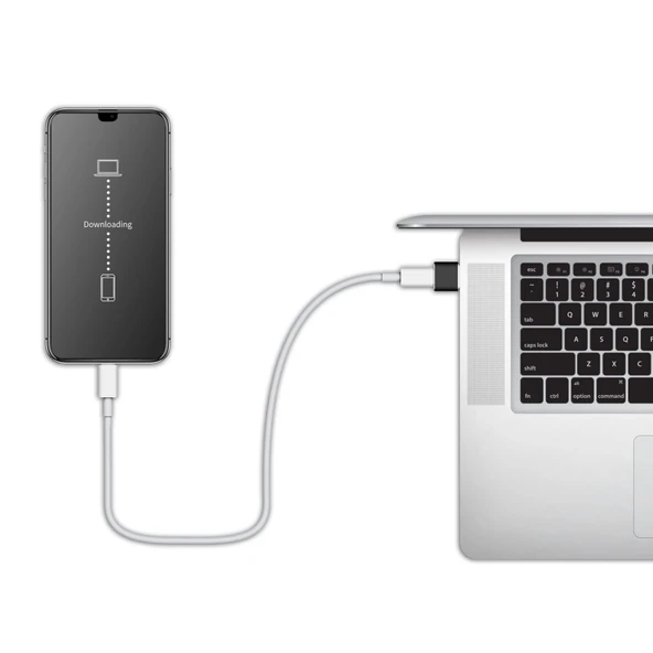 Comica CVM-USBC-A OTG USB-C'den USB-A'ya Adaptör - Resim 2