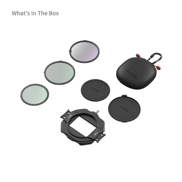 SmallRig 4412 Ayarlanabilir Kelepçeli  Filtre Kiti - Resim 5