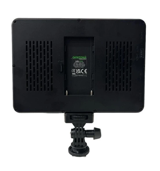 Patona LED-320A Bicolor Video Işığı (Patona F970 Pil İle) - Resim 4