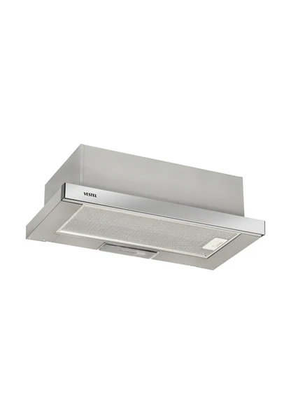 Vestel Truva Sürgülü Aspiratör Inox - 4