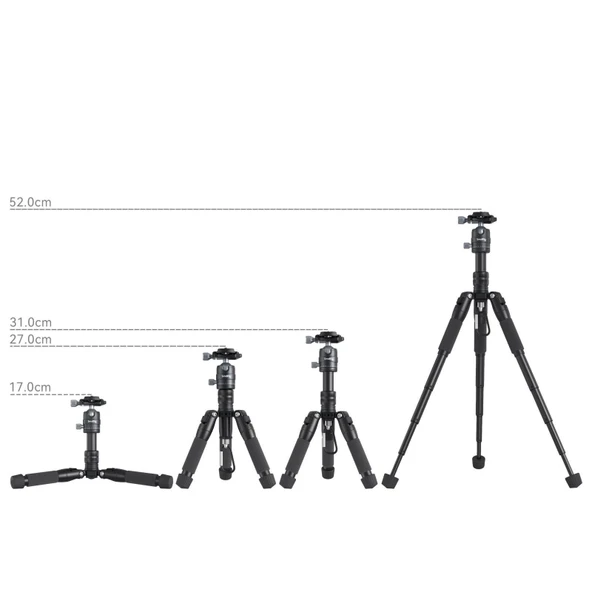 SmallRig 4289 VT-20 Aluminum Mini Tripod - Resim 4