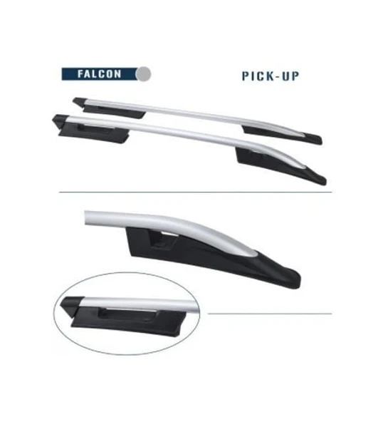 NİKEN Mitsubishi l200 tavan çıtası port bagaj taşıyıcı falcon gri 2015+ - 2
