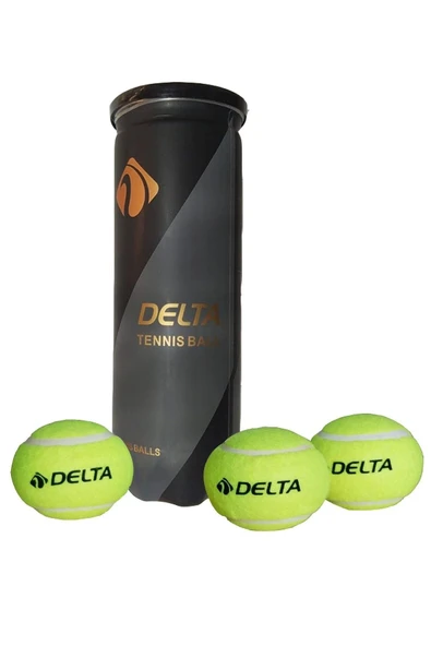 Delta Expert Seviye Özel Vakumlu Tüpte 3 Adet Dura-Strong Tenis Maç Topu - 1