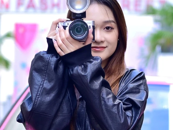 Zeniko VC3Bi Bi-Color Retro Kamera Üstü LED Işık - Resim 5