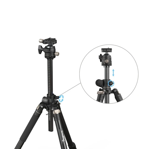 SmallRig 4288 CT200 Yanal Merkezli Sütun Tripod - 3