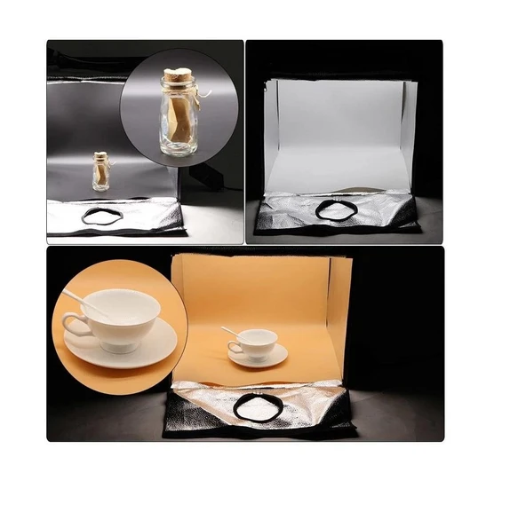 Andoer D3511 40x35x35 Katlanabilir Ürün Çekim Çadırı - Resim 5