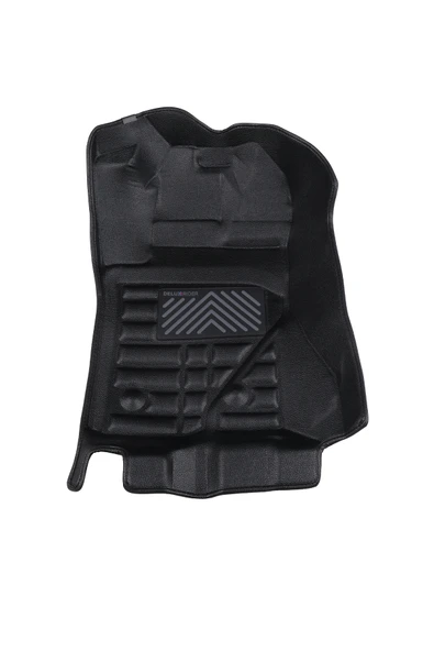 5D Dikişsiz (press) Deri Havuzlu Paspas Siyah Volswagen Amarok 2023-2025 ile uyumlu ürün görseli