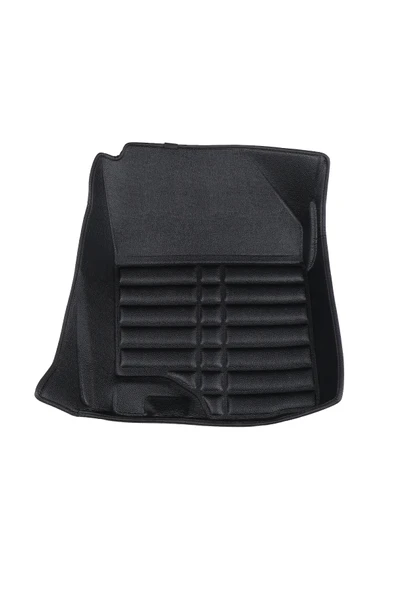 5D Dikişsiz (press) Deri Havuzlu Paspas Siyah Suzuki Vitara 2015-2025 ile uyumlu - Resim 2