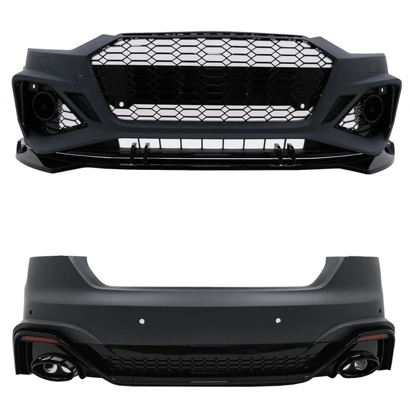 AUTOGP Audi a5 rs5 b9 body kit tampon seti ön arka b9,5 görünüm 2016 / 2020 ürün görseli 1