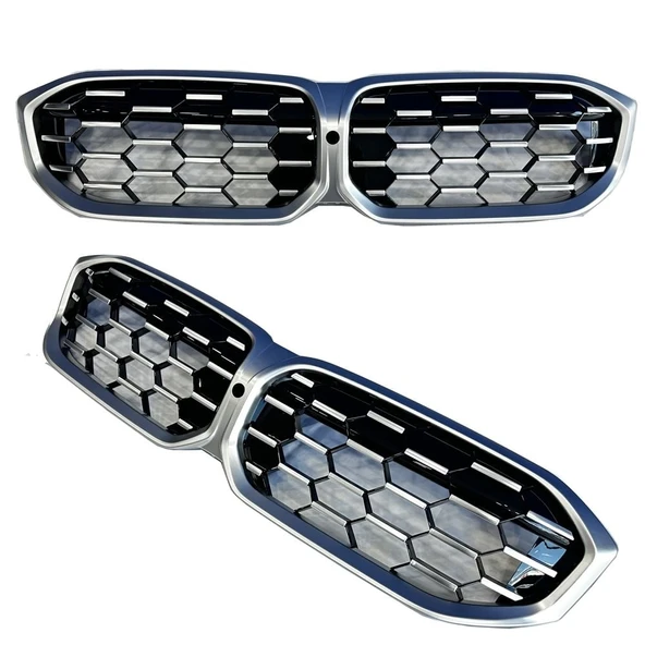 AUTOGP Bmw g20 lci diamond ön panjur ızgara gri 2023+