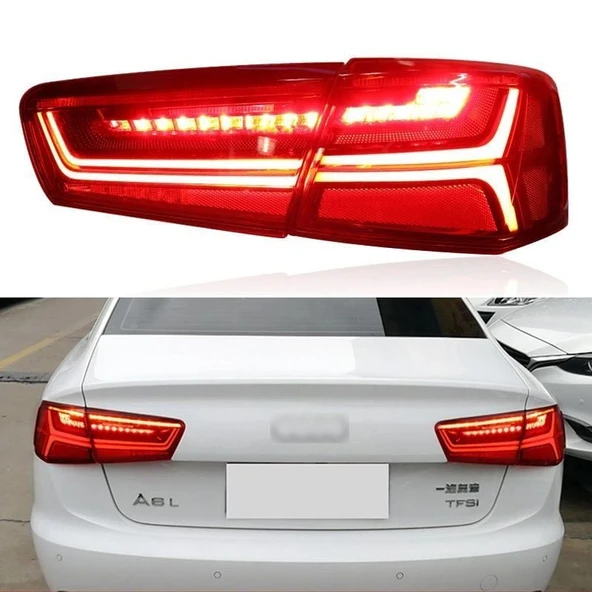 AUTOGP Audi a6 stop lambası ledli kırmızı 2015 / 2018