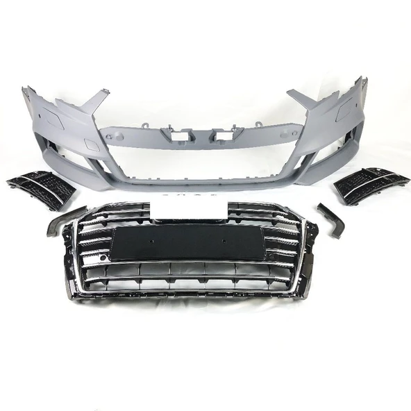 AUTOGP Audi a3 s3 ön tampon ve panjur seti 2016 / 2020