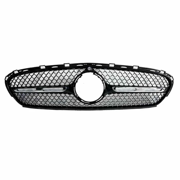 AUTOGP Mercedes glc w254 diamond ön panjur ızgara siyah çıta 2023+