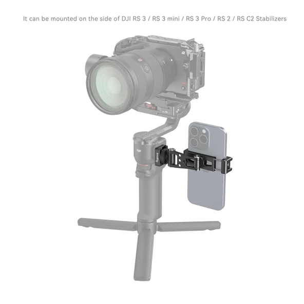 SmallRig 4301 DJI Gimbal'lar için  Telefon Tutucu - Resim 4
