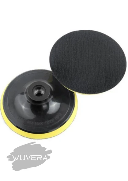 Wuvera 180 mm Cırt Zımpara Tabanı – Pratik Tak-Çıkar Zımpara Başlığı - Resim 6