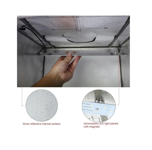 Andoer D3511 40x35x35 Katlanabilir Ürün Çekim Çadırı - Resim 4