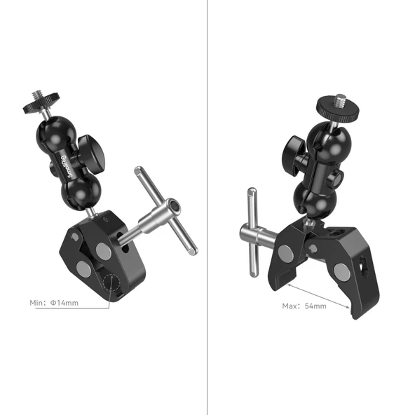 SmallRig 4373 Süper Kelepçe ve Bilyalı Başlı Sihirli Kol - Resim 5