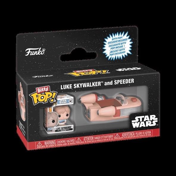 Funko Bitty POP Ride: Star Wars - Speeder with Luke ürün görseli