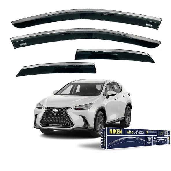 NİKEN Toyota lexus nx cam rüzgarlığı kromlu niken 2022+