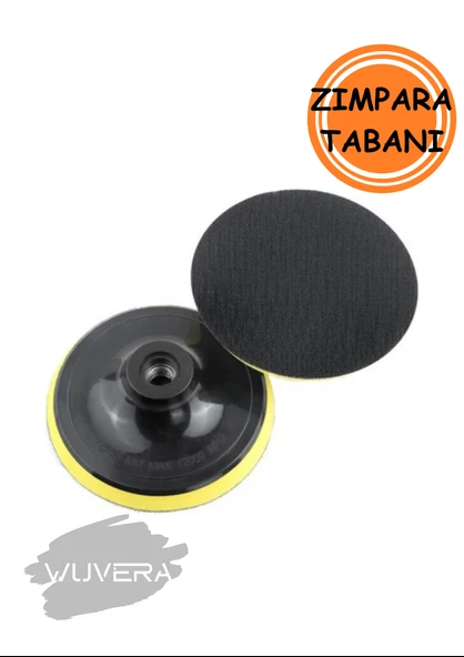 Wuvera 180 mm Cırt Zımpara Tabanı – Pratik Tak-Çıkar Zımpara Başlığı - Resim 2