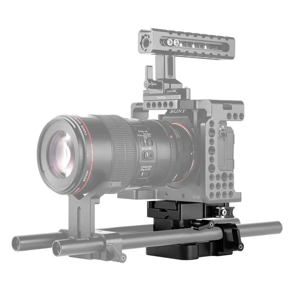 SmallRig 2092B 15mm Ray Destek Sistemi Taban Plakası - Resim 3