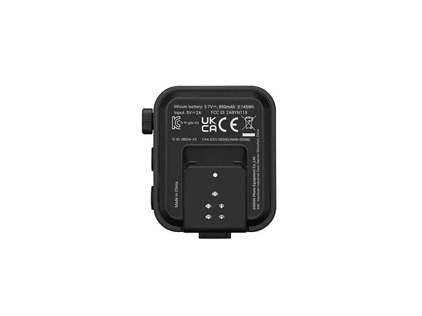 Godox X3 Nano Canon Uyumlu Dokunmatik TTL Flaş Tetikleyici - Resim 4