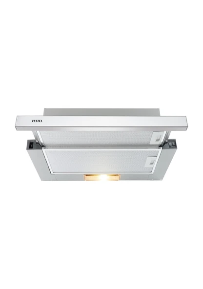 Vestel Truva Sürgülü Aspiratör Inox - 2