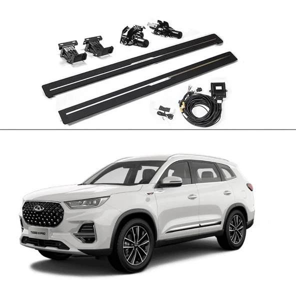 AUTOGP Cheri tiggo 8 yan basamak koruma elektrikli katlanır 2021+