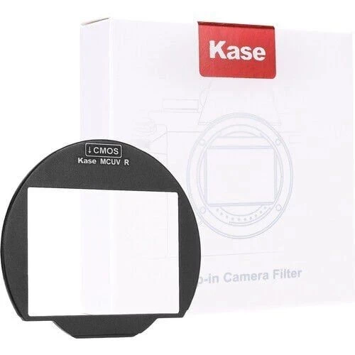Kase MCUV Klipsli CCD Filtresi Sony A9/A9M2/A7C/A7M1/A7M2/A7M3/A7M4/A7R/A7R2/A7R3/A7R4/A7R5/A7S2/A7S3/FX3/A1 için - 3