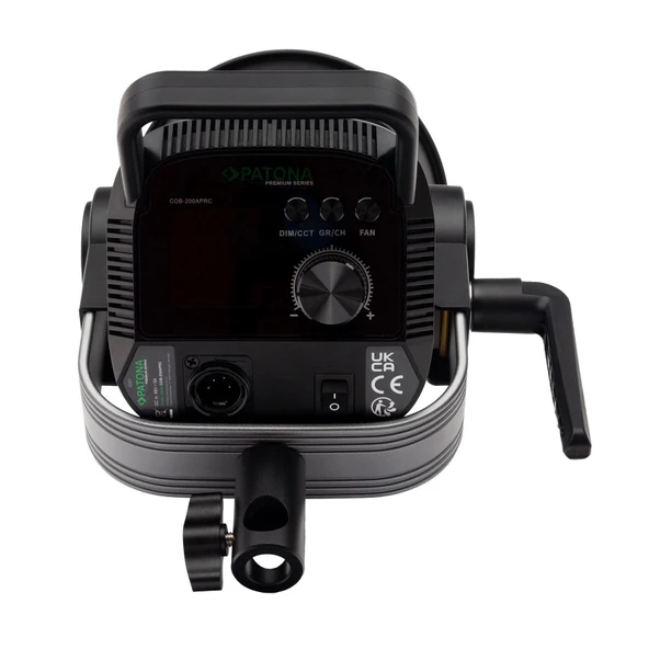 PATONA COB-300 Watt Bi Color Tek'li Kit LED Video Işığı - Resim 3
