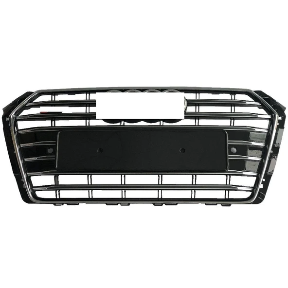 AUTOGP Audi a4 s4 ön panjur ızgara krom siyah 2015 / 2019