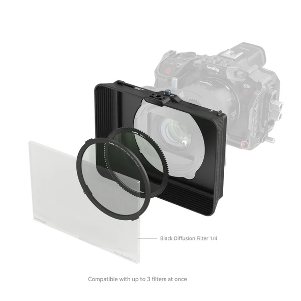 SmallRig 4411 Ayarlanabilir Kelepçeli ve VND Kiti Mat Kutu - Resim 2