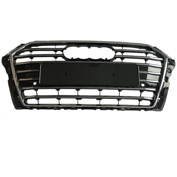 AUTOGP Audi a3 s3 ön panjur ızgara krom siyah 2016+