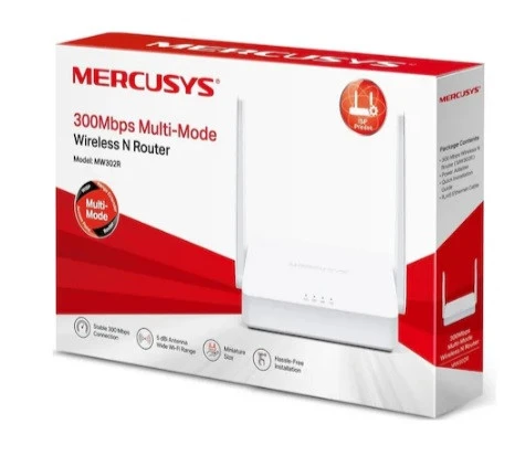 Mercusys MW302R 300 Mbps 2.4 Ghz Kablosuz N Router