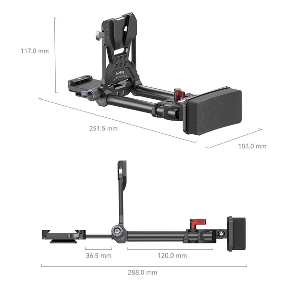 SmallRig 4063 Kompakt V-Mount Plaka Sistemi - Resim 6