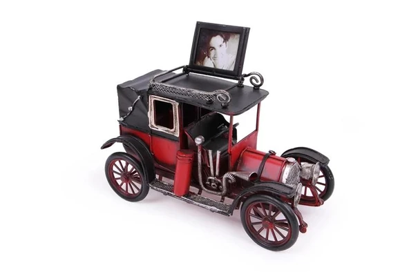 Dekoratif Metal Araba Çerçeveli Hediyelik - Resim 4