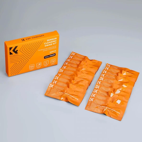 K&F Concept KF1902 (20 adet) 24mm Full Frame CCD Temizleme Kalem Seti - Resim 5