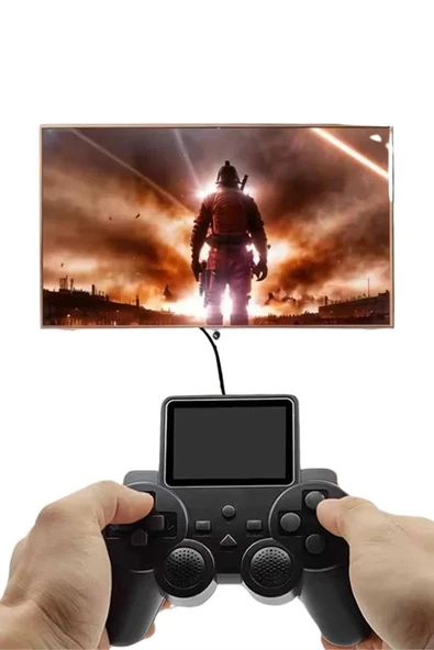 S10 Gamepad 520 Oyunlu Klasik Taşınabilir Retro Oyunlar Oyun Konsolu El Atarisi - 3