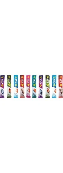 EuroGold Cat Karışık Sıvı Kedi Ödülü Creamy 10 adet x 15 gr ürün görseli