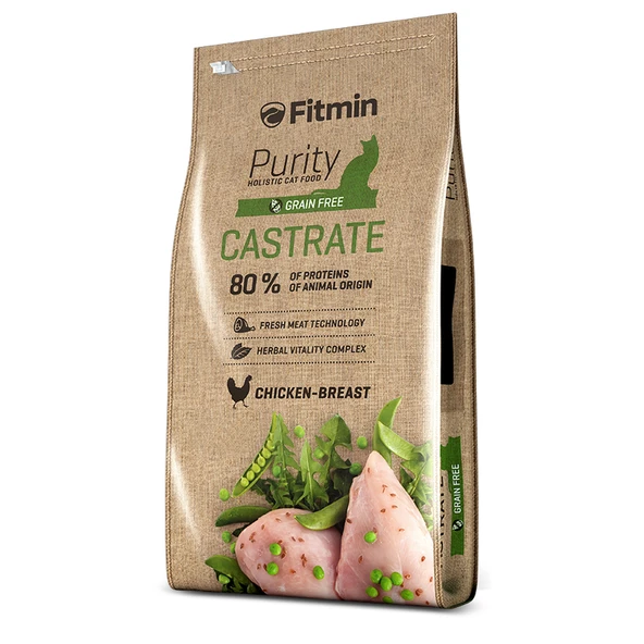 Fitmin Purity Castrate Taze Tavuk Etli Kısırlaştırılmış Kedi Maması 10 Kg ürün görseli 1