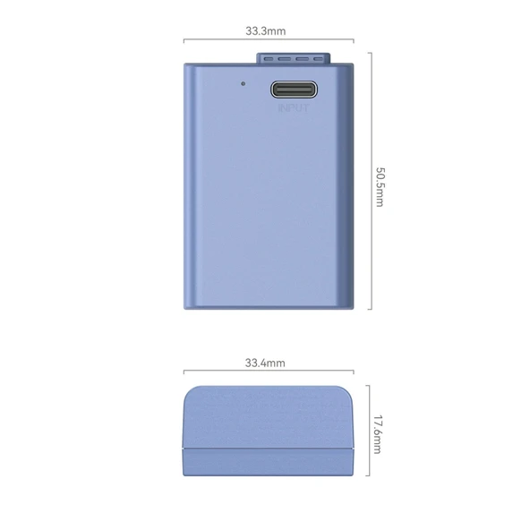 SmallRig 4333 EN-EL25 Nikon USB-C Şarj Edilebilir Kamera Pili - Resim 8