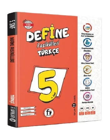 5.SINIF DEFİNE TÜRKÇE FASİKÜL ürün görseli 1