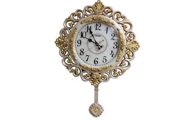 Dekoratif Hediyelik Sarkaçlı Duvar Saati ürün görseli 1