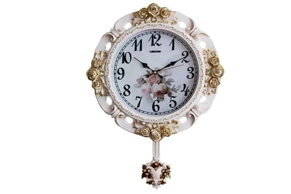 Sarkaçlı Duvar Saati Dekoratif Hediyelik ürün görseli 1