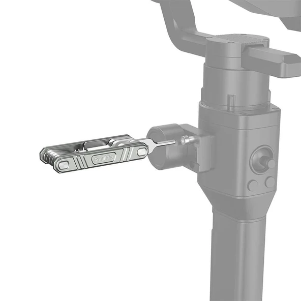 SmallRig TC2713  9'u 1 Arada Katlanır Çok Amaçlı Alet Seti - Resim 6