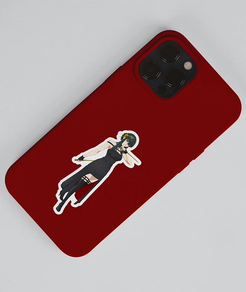 Spy X Family Yor 2Li Sticker Seti Parlak Kağıt -çıkartma -süsleme anime etiket - 4