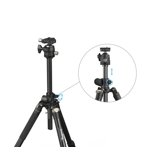 SmallRig 4288 CT200 Yanal Merkezli Sütun Tripod - 3