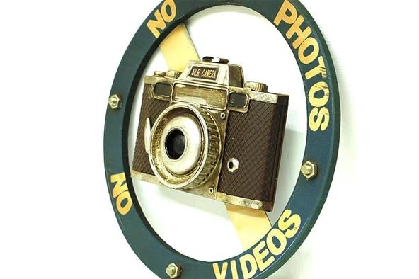 Dekoratif Metal No Photo Vintage Tabela Duvar Süsü Hediyelik - Resim 3