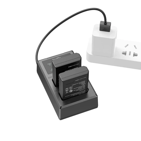 SmallRig 4082 EN-EL14 Çiftli Şarj Cihazı - Resim 4