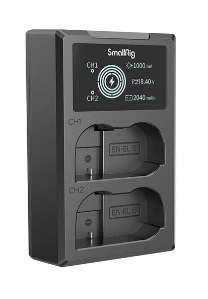 SmallRig 4083 EN-EL15 Çiftli Şarj Cihazı ürün görseli
